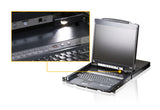 Aten CL5800N 19-Inch 1U LCD Rack Console Black