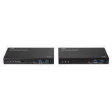 Lindy 39365 Network Extender Transmitter and Receiver Black