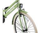 New York 28 Inch 53 cm Women 7SP Rim Brakes Green-4