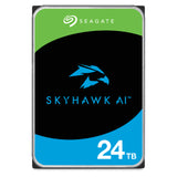 Seagate SkyHawk AI Hard Drive 24 TB 7200 RPM 512 MB 3.5" SATA III