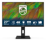 Philips 27-inch 4K Ultra HD LCD Monitor Black 3000 Series 27B1N3800