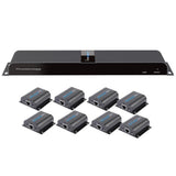 Techly IDATA EX-HL81TY AV Extender – Transmitter and Receiver – Black
