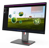 Lenovo ThinkVision P27Q-40 27" QHD LED Monitor Black