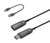 Vivolink PROUSB3AAF50 USB A to USB A Cable 3.2 Gen 1 50 m Black