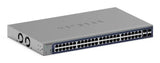 NETGEAR GS752TXUP Managed PoE Gigabit Switch 1U Gray