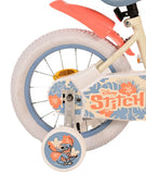 Stitch 16 Inch 25 cm Girls Coaster Brake Cream-5