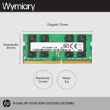 HP Laptop Memory 16GB DDR4 3200MHz SODIMM W128914748