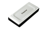 Kingston XS2000 External SSD 2TB USB-C 3.2 Gen 2 Black and Silver
