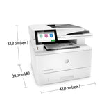 HP LaserJet Enterprise M430f Multifunction Printer, Black and White; Ethernet Only; Copier and Scanner