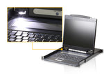 Aten 19-inch Rack Console CL3000N 1U Black
