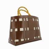 Guess Textile Handbag Aida HWAIDWL2376 Dark Brown 50x35x19 cm