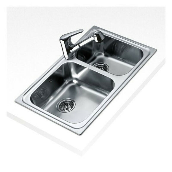 Sink with Two Basins Teka 11119006 classic-0