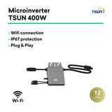 Self-installable Solar Kit Flex Full Black 400W x2 ultralight and flexible solar panels. Recommended use for balcony.-5