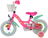 Barbie 12 Inch 20 cm Girls Coaster Brake Pink/Mint Green-1