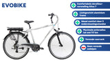 Evobike 28 Inch 53 cm Men 7SP Rim Brakes White-1