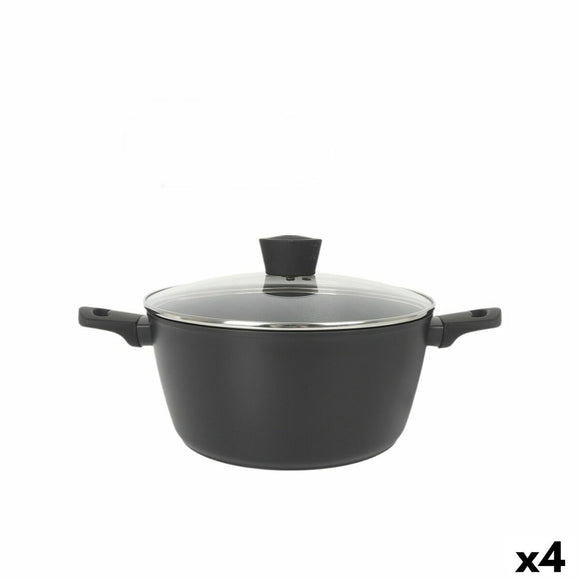 Casserole with lid MasterChef 28 cm (4 Units)-0