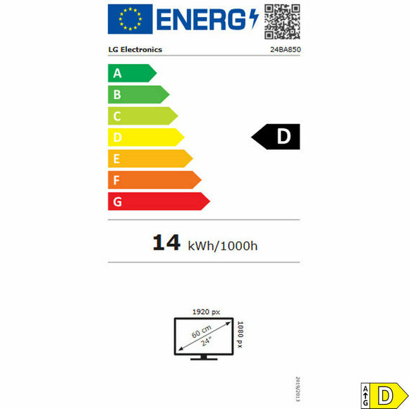 Monitor LG 24BA850-B Full HD 24