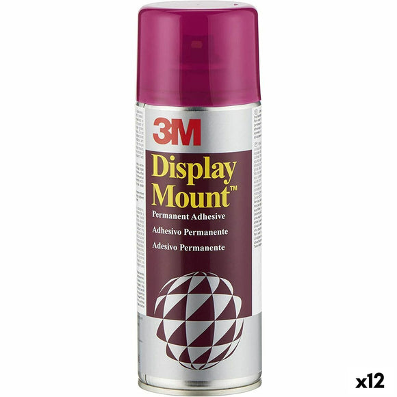 Spray adhesive 3M Display Mount 400 ml Permanent (12 Units)-0