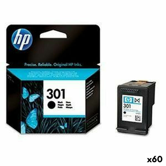 Original Ink Cartridge HP DESKJET 1050, 2050, 2050S -Nº301- Black (60 Units)-0