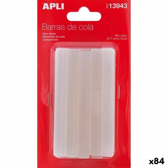 Hot melt glue  sticks Apli 10 Pieces (84 Units)-0