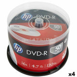DVD-R HP 4,7 GB 16x 50 Pieces (4 Units)-0
