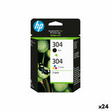 Original Ink Cartridge HP Nº304 Yellow (24 Units)-0