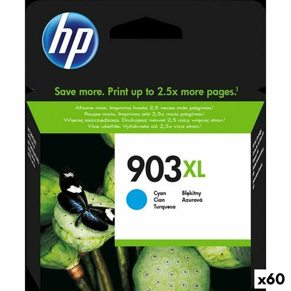 Original Ink Cartridge HP 903XL Cyan (60 Units)-0