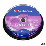DVD+R Verbatim 4,7 GB 16x 10 Pieces (20 Units)-0