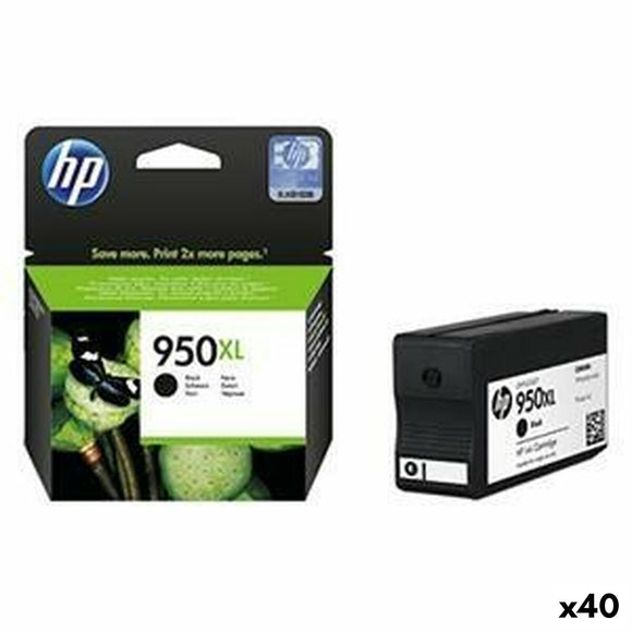 Compatible Ink Cartridge HP Black (40 Units)-0