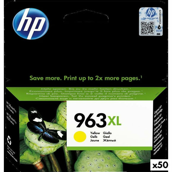 Original Ink Cartridge HP 963XL Yellow (50 Units)-0