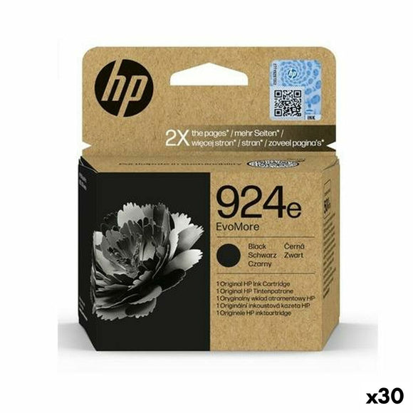Original Ink Cartridge HP 924E Black (30 Units)-0