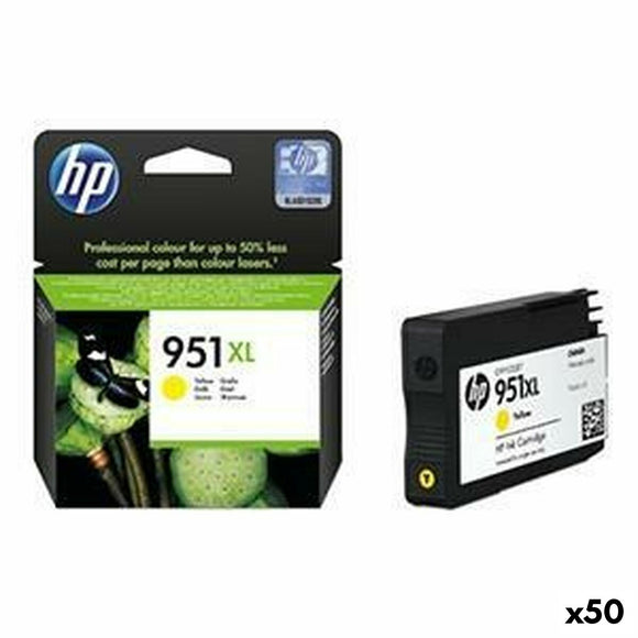 Original Ink Cartridge HP 951 XL Yellow (50 Units)-0