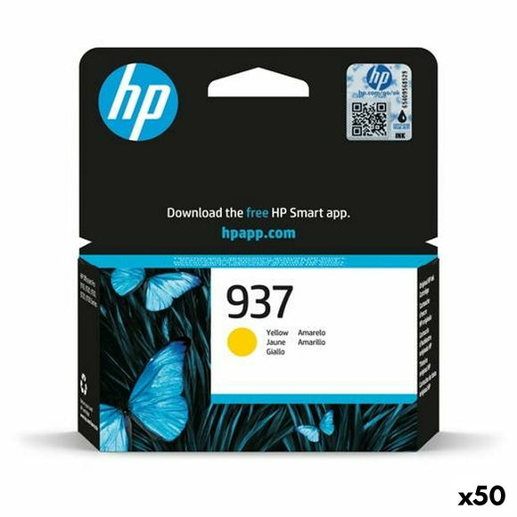 Original Ink Cartridge HP 937 Yellow (50 Units)-0