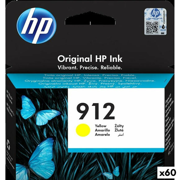 Original Ink Cartridge HP Yellow (60 Units)-0