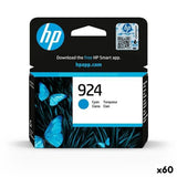 Original Ink Cartridge HP Nº 924 Cyan (60 Units)-0