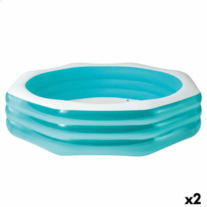 Inflatable pool Intex 254 x 56 x 254 cm (2 Units)-0