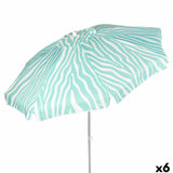 Beach parasol Aktive Blue 200 x 195 x 200 cm (6 Units)-0