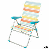 Beach Chair Aktive 48 x 95 x 65 cm (4 Units)-0