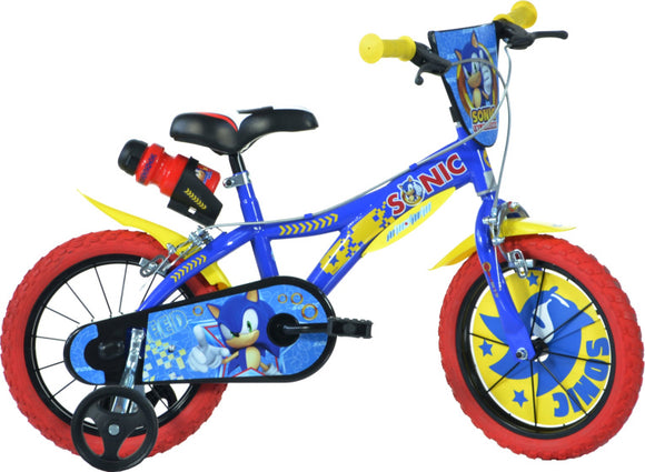 Sonic 16 Inch 27 cm Boys Caliper Blue/Yellow-0