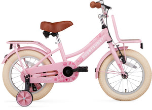 Cooper Bamboo 14 Inch 24 cm Girls Coaster Brake Light pink-0