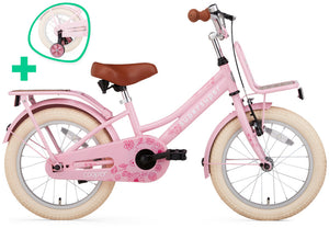 Cooper Bamboo 16 Inch 31 cm Girls Coaster Brake Light pink-0