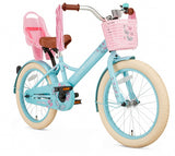 Little Miss 18 Inch 28 cm Girls Coaster Brake Turquoise-1