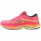 Running Shoes for Adults Mizuno Wave Rider 27 Pink-7