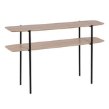 Console Black Natural Iron 120 x 33 x 75 cm-0