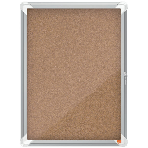 Bulletin board Nobo Display Stand 53,2 x 69,2 x 3,7 cm Cork Glass Aluminium-0