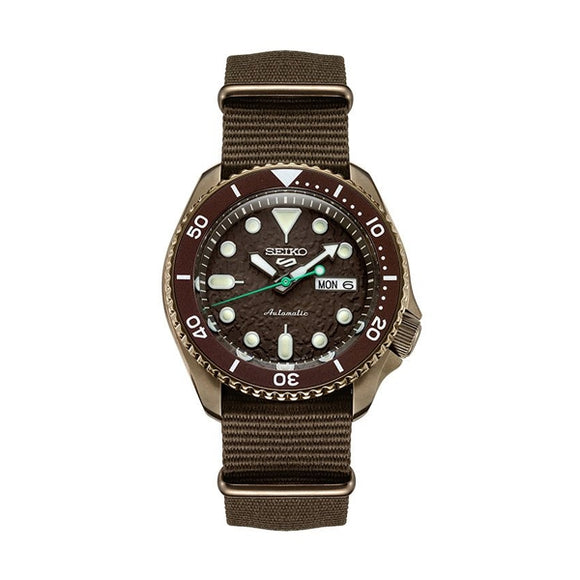 SEIKO 5 Mod. SPORTS AUTOMATIC DAY & DATE - BROWN-0