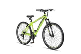 Mirage Cropped MTB 29 Inch 41 cm Unisex 21SP Rim Brakes Lime/Black-1
