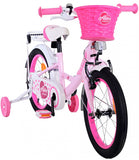 Ashley 16 Inch 23 cm Girls Coaster Brake Light pink/White-3