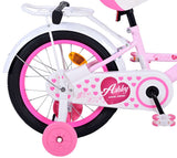 Ashley 16 Inch 23 cm Girls Coaster Brake Light pink/White-5