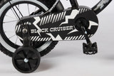 Black Cruiser 12 Inch 21,5 cm Boys Coaster Brake Black-3
